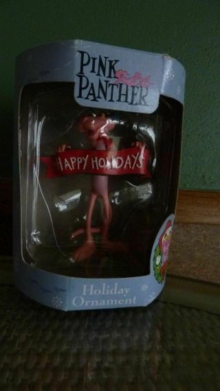 2003 The Pink Panther Christmas Holiday Ornament 