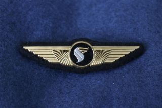Oman Air Flight Crew Wing Badge Insignia - Airways Airlines Aviation