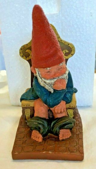 Rien Poortvliet Egbert Classic Gnomes Rare Theodor Gnome Bathroom 320609 W/ Box