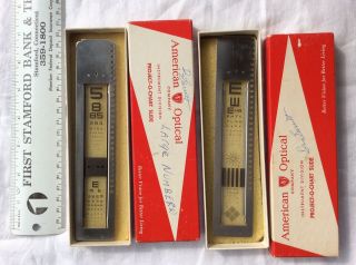 Older Project - O - Chart Slides By American Optical Corporation 11077 Pair