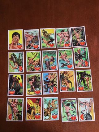 1966 Philadelphia Gum Co.  Tarzan 66 Card Set Near To
