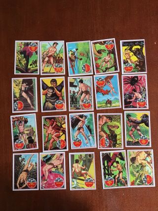 1966 Philadelphia Gum Co.  Tarzan 66 Card set near to 3