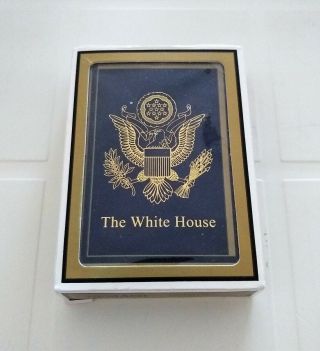 The White House Gemaco Playing Cards - Blue Deck - Washington,  D.  C.