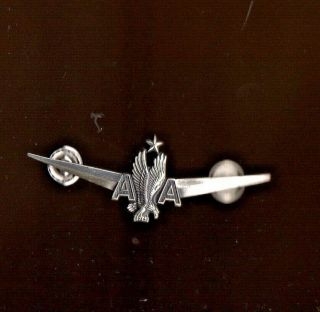 American Airlines Pilot Captain Wing Badge Pin Eagle Right
