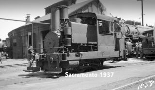 Southern Pacific Negative No 21 0 - 4 - 0t Sacramento Ca R/house 1937