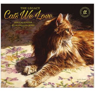 2020 Legacy Calendar Cats We Love By Sueellen Ross Calender Fits Lang Wal.