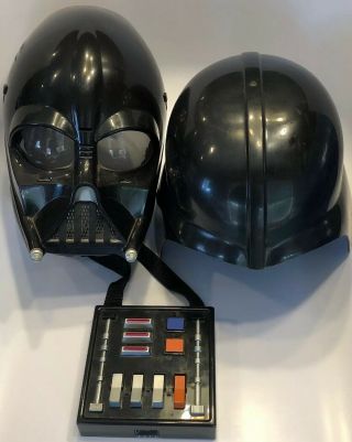 2004 Lucas Films Hasbro Star Wars Darth Vader Helmet / Mask Full Helmet 2