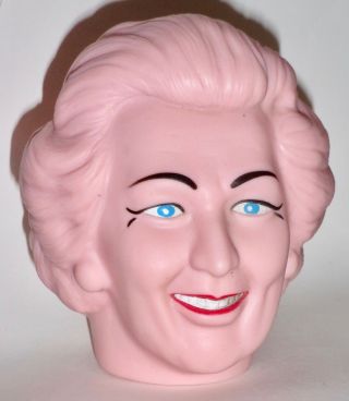 Margaret Thatcher Big Doll Head British Prime Minister