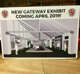 Poster Of The Gateway From National Corvette Museum