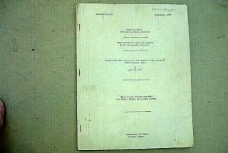 1937 Report Geology & Ore Deposits Warren Mining Dist Reed - University Idaho Book
