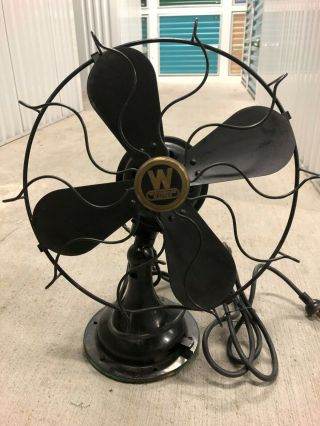 Antique - Westinghouse Whirlwind Electric Fan - - Early 1900 