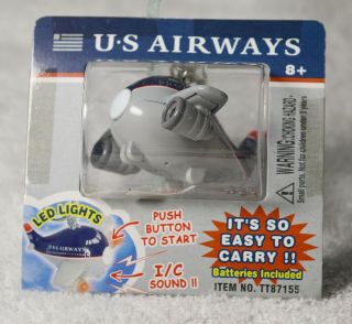 Vintage Us Airways Airplane Key Chain -