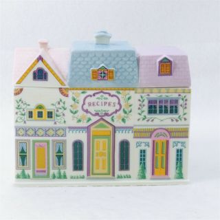 The Lenox Village Recipe Box 1994 Fine Porcelain 1994