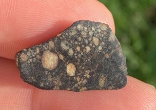 2 Unclassified Nwa Meteorite End Cuts 2.  14 & 2.  18 Grams “possible L3”