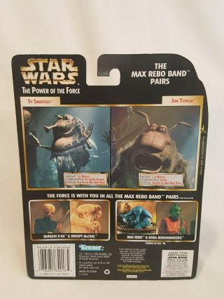 STAR WARS POTF MAX REBO BAND Complete Set Barquin Droopy Max Doda Joh Sy Figures 8