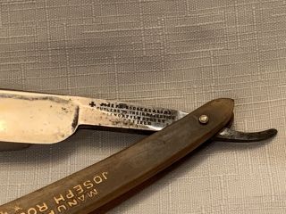VINTAGE JOSEPH RODGERS and Sons straight razor - Sheffield steel GREAT 5