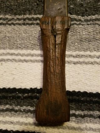 1800 ' s native americann Indian Dag Knife Trade Knife Forged Blade 3