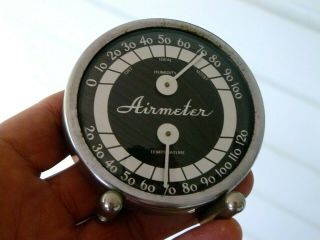 Airmeter Humidity/temperature Middlebury Electric Clock Co.  Macomb,  Illinois