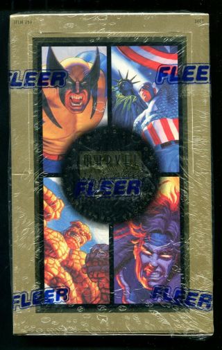 1994 Fleer Marvel Masterpieces Hildebrandt Brothers Box