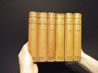 1908 - 6 Volumes Metropolitan Tabernacle Pulpit By C.  H.  Spurgeon - See Descripton