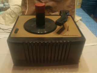 Vintage Rca Victor Model 45 - Ey - 2 Record Player Phonograph.  Just Need Needle