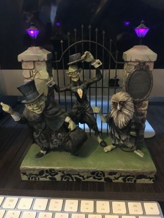 Haunted Mansion Hitchhiking Ghosts Disney Traditions Jim Shore Rare Limited Ed.