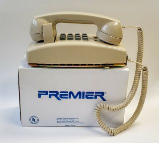 Premier 2554 Wall - Mount Telephone Tone Dial With Volume Control