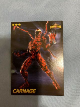 Marvel Contest Of Champions Dave & Busters Non - Foil 11/75 Carnage