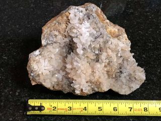 Large Natural Quartz Crystal Cluster From Telluride Colorado 4 Lbs.  / 8 " Long
