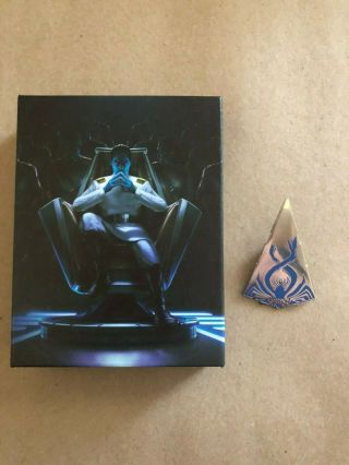 Sdcc 2019 Exclusive Del Rey Star Wars Thrawn Treason Signed Audio Book & Pin