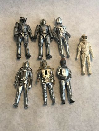 Underground Toys Bbc Doctor Who Action Figure Group Of 6 Cyberman Plus Nerada