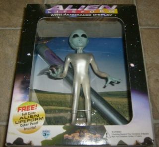 Area 51 Ufo Roswell X Files Alien Lifeform 7.  5 1995 Rare Shadowbox Figure