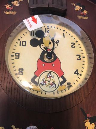 Rare Memories of Mickey Mickey Mouse Cuckoo Clock Bradford Exchange 4