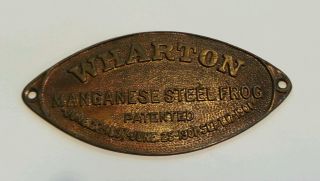 Wharton Brass Oval Builder 