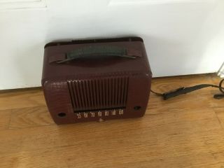 Vintage Emerson Radio And Television Tube Radio Or Reapair Phonograph