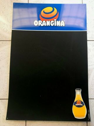 Orangina Advertising Chalkboard - 17 " X 25 "
