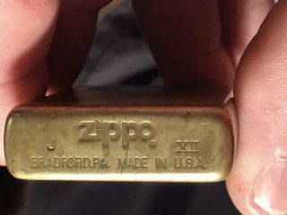 1986 Jim Beam Zippo Lighter
