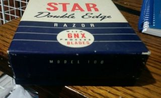 Vintage Star Double edge safety razor Model 100.  (old stock) 4