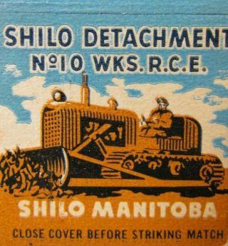 Canadian Army: Shilo Detachment (manitoba) (tractor) - G3