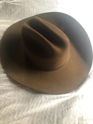Stetson Resistol Saddle Mountain 7 1/4” Color Is Mink 4”brim Made In The Usa