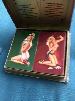 Playing Cards,  Winning Aces,  2 Pinup Girls,  1950 