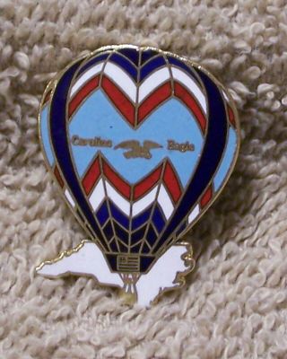 Carolina Eagle Balloon Pin