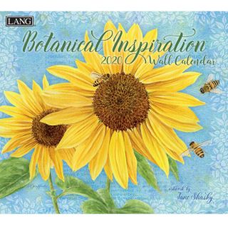 2020 Lang Calendar Botanical Inspiration By Jane Shasky Calender Fits Wal.