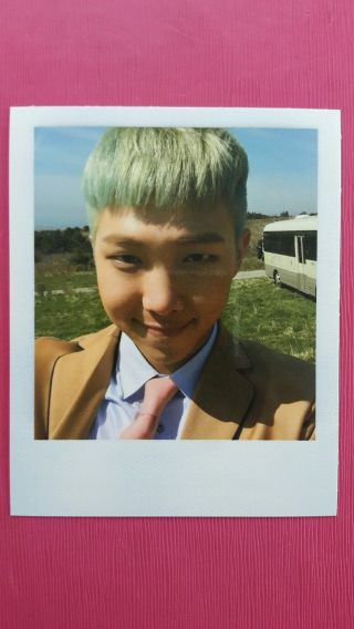 Bts Rm Rap Monster Official Polaroid Photocard Special Album Young Forever 랩몬스터