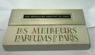 Mini Perfume Bottle Set of 10 LES MEILLEURS PARFUMS DE PARIS 1950 ' s 6