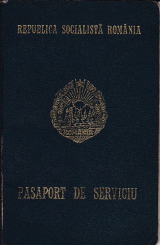 Romania,  1989,  Vintage Expired Business Passport - Many Visas And Stamps: Ussr