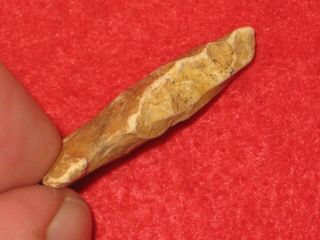 Authentic Native American artifact arrowhead Florida Bolen beveled point R2 4