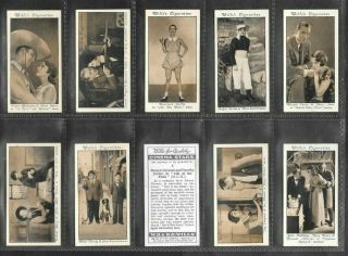 Wills 1931 Scarce (film Stars) Full 50 Card Set  Cinema Stars 3rd Series