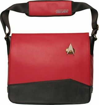 Star Trek - Tng Command Red - Uniform Messenger Bag Thinkgeek Exclusive