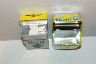 American Spirit Tobacco Cigarette Tins and Earth Day Pocket Ashtrays. 4